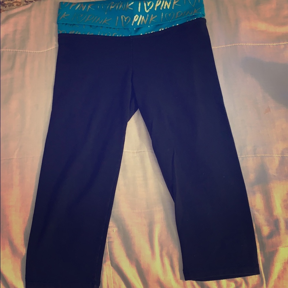 PINK Crapi Yoga Leggings 🖤💙🤎